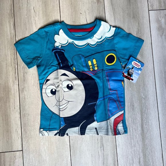 Thomas the Train 3 piece boys clothing set Two tops and one shorts SIZE 3T - Picture 3 of 4